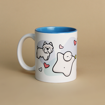 INNER COLOR MUG - WESTIE - ENTREGAS A PARTIR DEL 10/11/2025