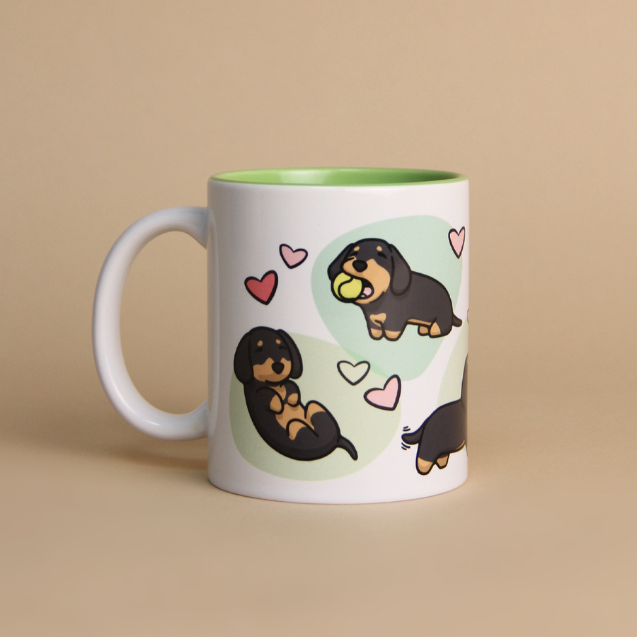 INNER COLOR MUG -  SALCHICHA NEGRO - ENTREGAS A PARTIR DEL 10/11/2025