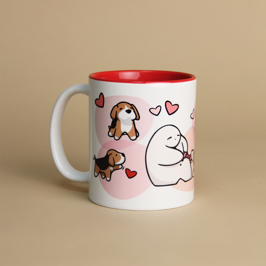 INNER COLOR MUG - BEAGLE - ENTREGAS A PARTIR DEL 10/11/2025