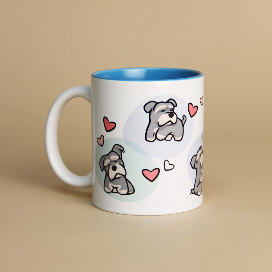 INNER COLOR MUG -  SCHNAUZER - ENTREGAS A PARTIR DEL 10/11/2025