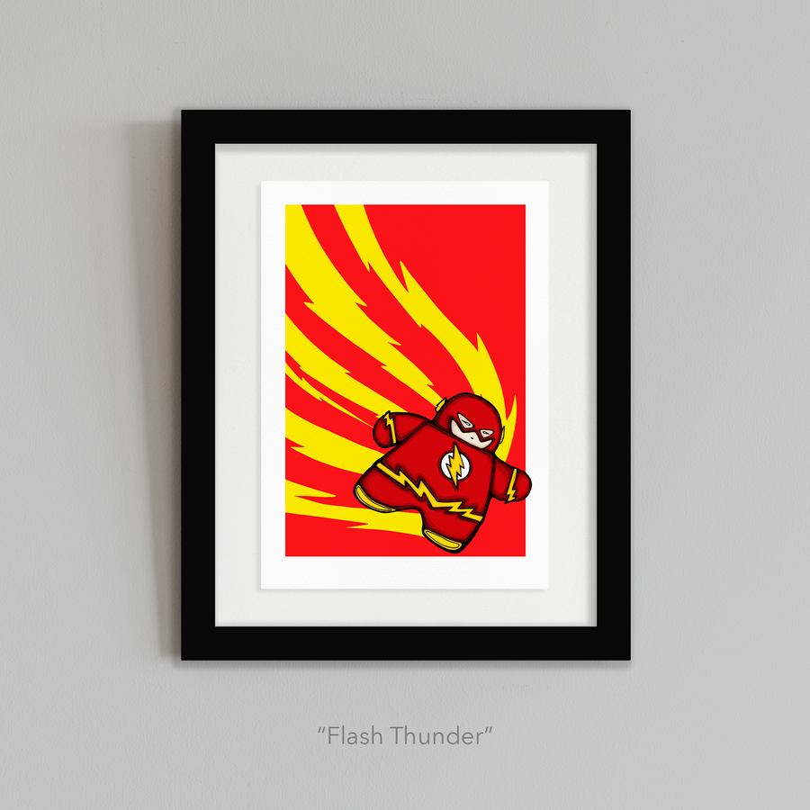 Grabado A4 - Flash thunder