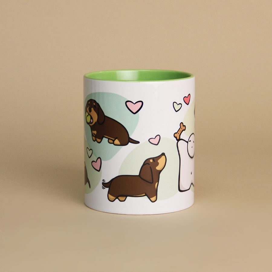 INNER COLOR MUG -  SALCHICHA MARRON - ENTREGAS A PARTIR DEL 10/11/2025