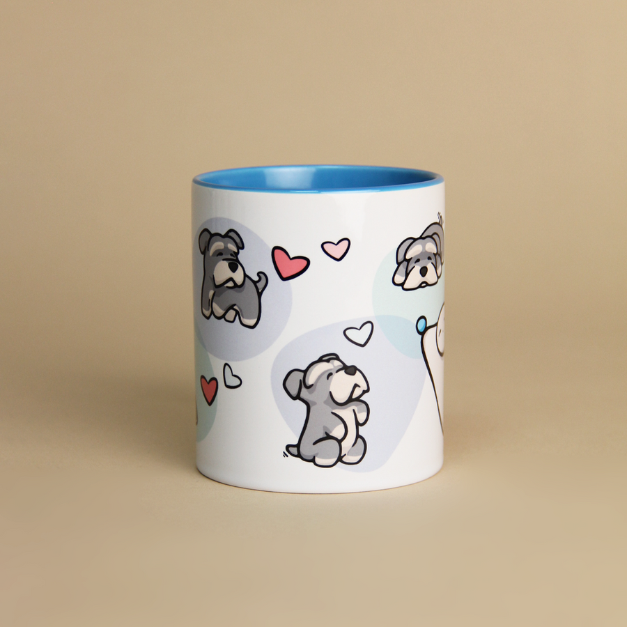 INNER COLOR MUG -  SCHNAUZER - ENTREGAS A PARTIR DEL 10/11/2025
