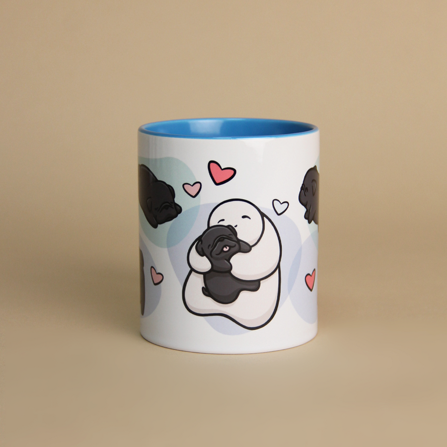 INNER COLOR MUG -  PUG NEGRO - ENTREGAS A PARTIR DEL 10/11/2025
