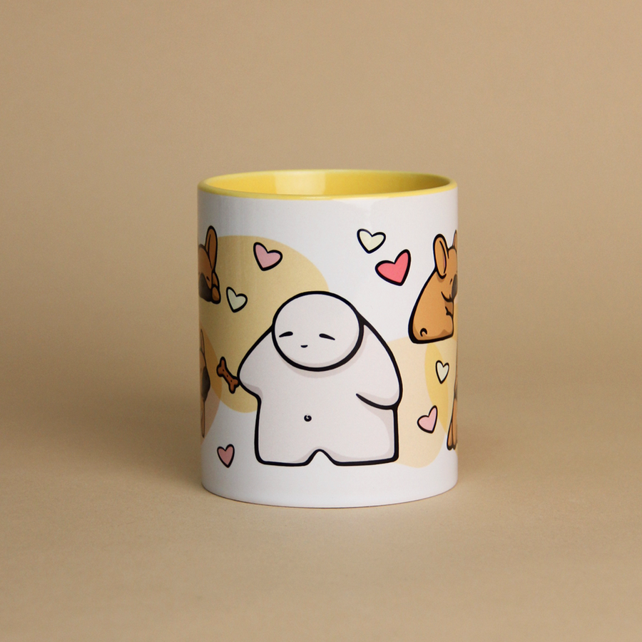 INNER COLOR MUG - FRENCHIE BEIGE - ENTREGAS A PARTIR DEL 10/11/2025