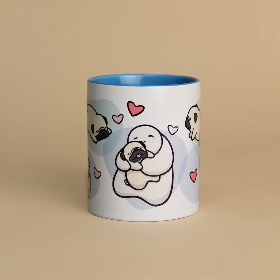 INNER COLOR MUG -  PUG BEIGE - ENTREGAS A PARTIR DEL 10/11/2025