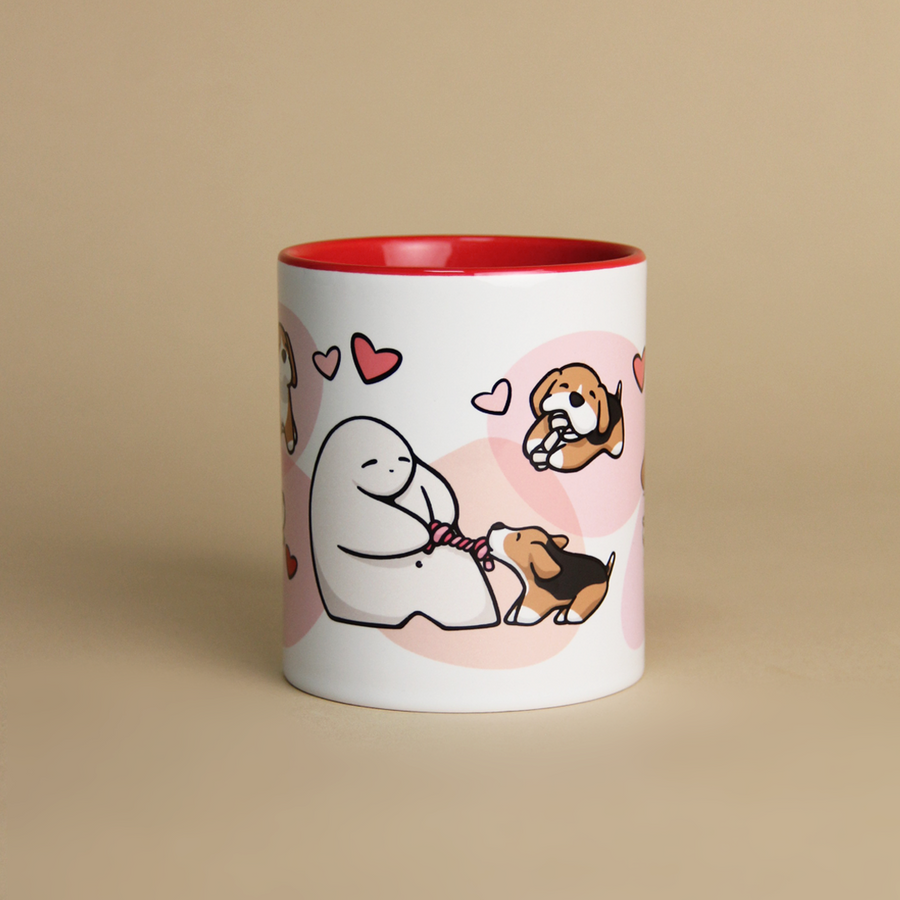 INNER COLOR MUG - BEAGLE - ENTREGAS A PARTIR DEL 10/11/2025