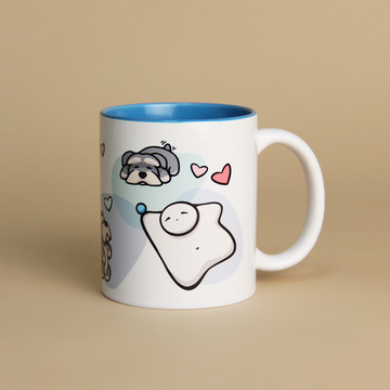 INNER COLOR MUG -  SCHNAUZER - ENTREGAS A PARTIR DEL 10/11/2025