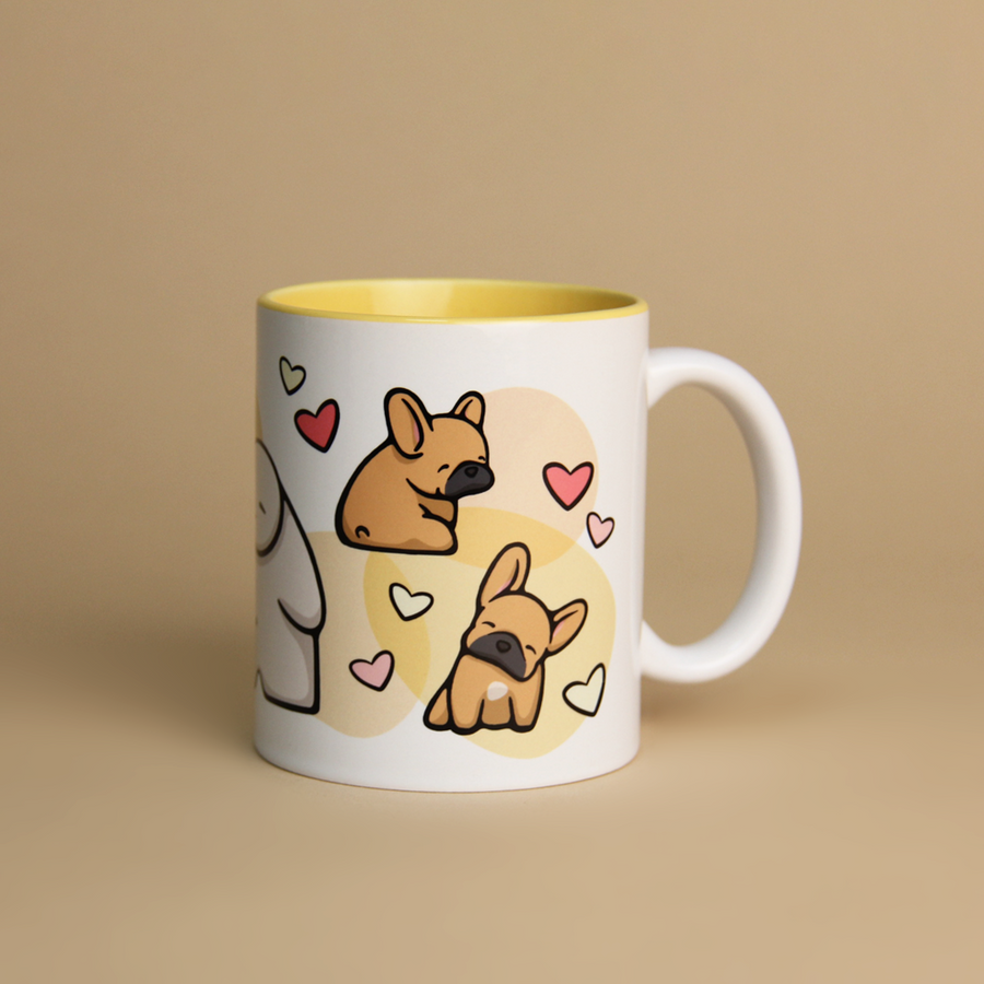 INNER COLOR MUG - FRENCHIE BEIGE - ENTREGAS A PARTIR DEL 10/11/2025
