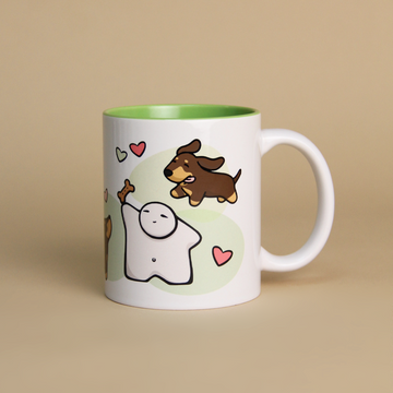 INNER COLOR MUG -  SALCHICHA MARRON - ENTREGAS A PARTIR DEL 10/11/2025