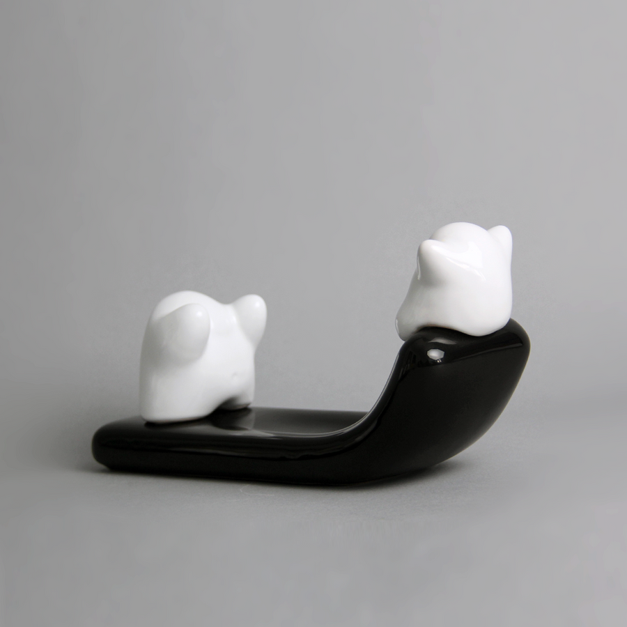 WINE HOLDER - CERAMIC x2