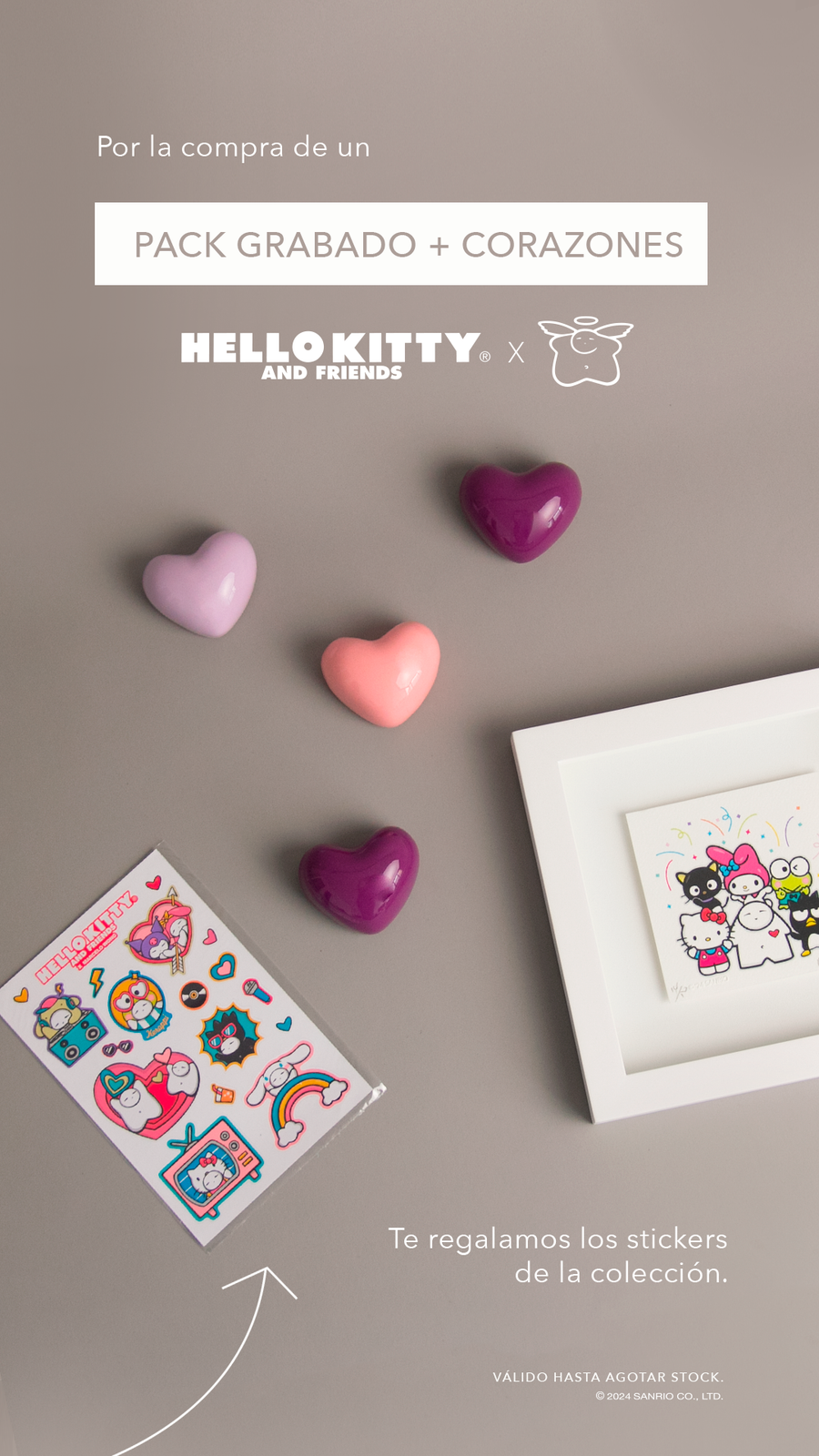 PLAYING WITH HEARTS - HELLO KITTY X MW