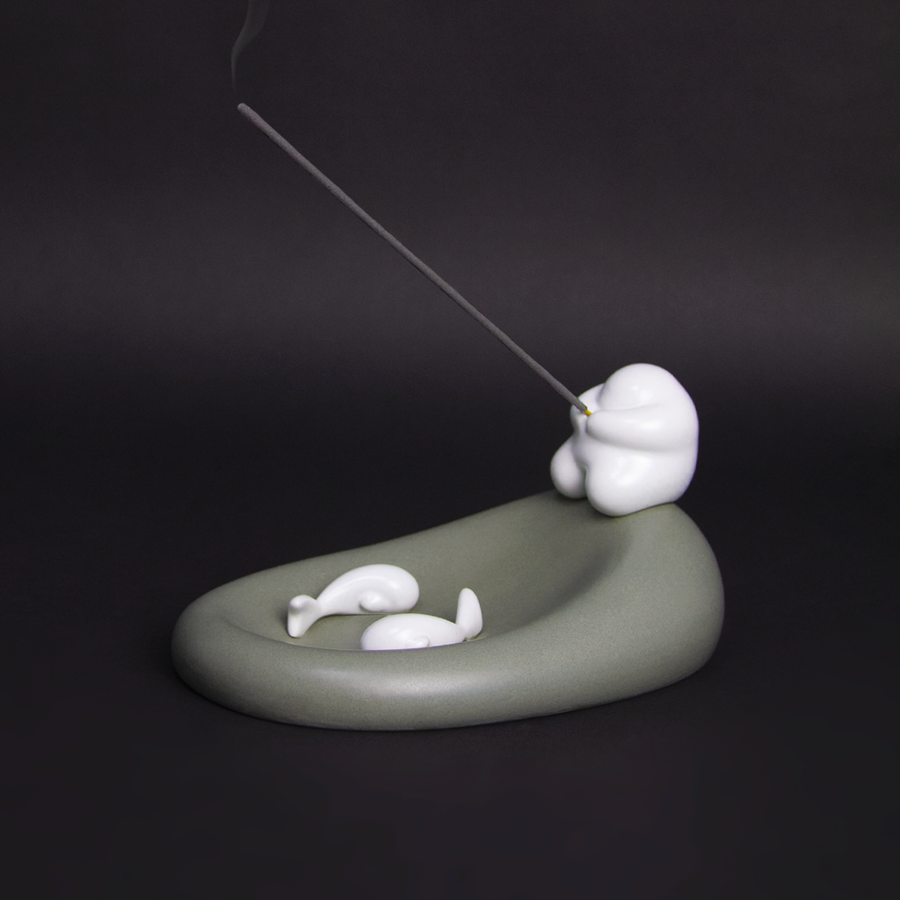 PORTAINCIENSO KOI - VERDE SALVIA