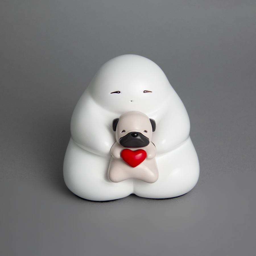 ESCULTURA PUG - ENTREGAS A 4 SEMANAS