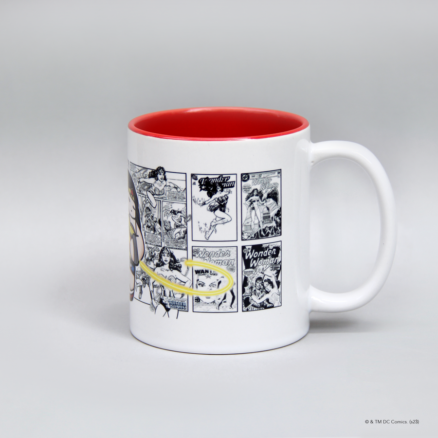 Inner mug Wonder Woman - DC X MW - Rojo